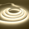 Dimmable Lumière au néon LED COB, Bande LED IP65 Etanche Bande Lumineuse 220V Super Lumineux 240 LEDS/M Autocollant Flex Bande l