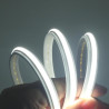 Dimmable Lumière au néon LED COB, Bande LED IP65 Etanche Bande Lumineuse 220V Super Lumineux 240 LEDS/M Autocollant Flex Bande l