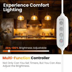 Dimmable Lumière au néon LED COB, Bande LED IP65 Etanche Bande Lumineuse 220V Super Lumineux 240 LEDS/M Autocollant Flex Bande l