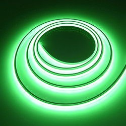 Dimmable Lumière au néon LED COB, Bande LED IP65 Etanche Bande Lumineuse 220V Super Lumineux 240 LEDS/M Autocollant Flex Bande l