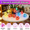 Guirlande lumineuse LED Football, 3m Guirlande lumineuse en forme de football, Guirlande Illuminée Ballon de Football, Guirlande