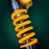 Générique Lampe de table à amortisseur – Veilleuse LED style industriel, tactile et réglable, 3 couleurs d'éclairage, chargement