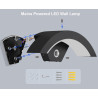 Jiehe Applique Murale Exterieur avec Détecteur de Mouvement, 12W Lampe Murale LED, Éclairage Mural Etanche IP65 Exterieur/Interi