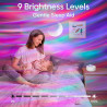 ibell Projecteur Ciel Etoile, 14 Couleurs Projecteur Galaxie Lampe Aurore Boréale Veilleuse Enfant LED Decoration Chambre, Proje