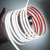 Dimmable Ruban LED COB avec Fonction Minuterie, Lumière au LED IP65 étanche 230V 288LEDs/m Silicone Bandeau Autocollant Flex Rub