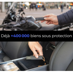 Tracker GPS Invoxia Édition 2026 - Étanche, Précision GPS Améliorée, USB-C - Abonnement Réseau Inclus 3 Ans - Localisation en Di