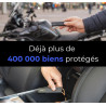 Invoxia Tracker GPS Classic - Abonnement 1 an Inclus - pour Voitures, Motos, Vélos, Enfants - Alertes de Mouvement et d’Inclinai