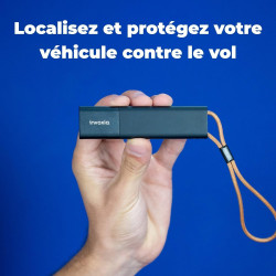 Invoxia Tracker GPS Classic - Abonnement 1 an Inclus - pour Voitures, Motos, Vélos, Enfants - Alertes de Mouvement et d’Inclinai