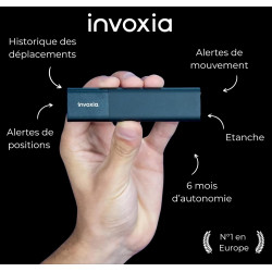 Invoxia Tracker GPS Classic Édition 2026 - Étanche, Précision GPS Améliorée, USB-C - Abonnement Réseau Inclus 1 an - Localisatio