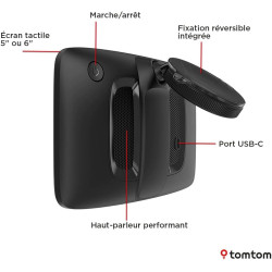 TomTom GPS Poids Lourds GO Professional 2ème génération (6 Pouces, Ecran Tactile capacitif, Carte Europe 49, et Infos trafic en 