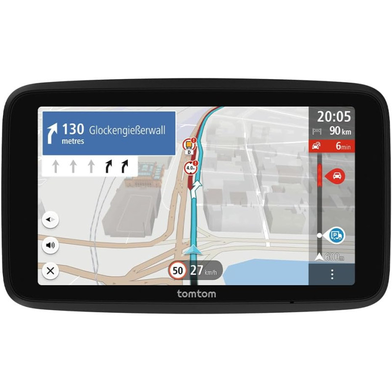 TomTom GPS Poids Lourds GO Professional 2ème génération (5 Pouces, Ecran Tactile capacitif, Carte Europe 49, et Infos trafic en 