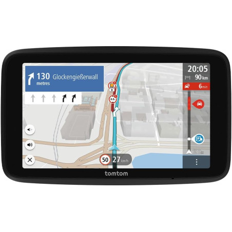 TomTom GPS Poids Lourds GO Professional 2ème génération (5 Pouces, Ecran Tactile capacitif, Carte Europe 49, et Infos trafic en 