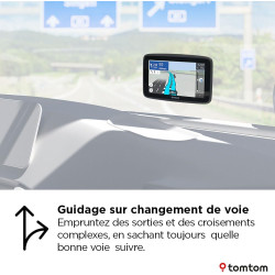TomTom GPS Poids Lourds GO Professional 2ème génération (5 Pouces, Ecran Tactile capacitif, Carte Europe 49, et Infos trafic en 