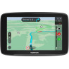TomTom GPS Voiture GO Classic, 6 Pouces, Info Trafic, Essai des Alertes de Zones de Danger, Cartes EU, Mise à Jour Via WiFi, Fix