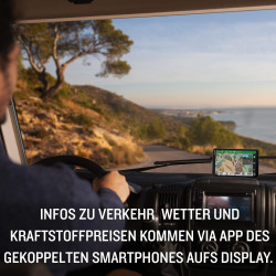 Garmin Camper 795 - GPS pour Camping-Cars et caravanes Noir