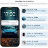 Salind 20 4G - Traceur GPS avec Aimant pour Voitures, véhicules et Machines - Suivi en Temps réel, Historique des trajets et ale