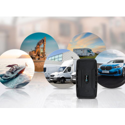 Salind 20 4G - Traceur GPS avec Aimant pour Voitures, véhicules et Machines - Suivi en Temps réel, Historique des trajets et ale