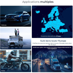 Salind 11 2G - Traceur GPS avec Aimant pour Voitures, véhicules et Machines - Suivi en Temps réel, Historique des trajets et ale