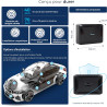 Salind 11 4G - Traceur GPS avec Aimant pour Voitures, véhicules et Machines - Suivi en Temps réel, Historique des trajets et ale