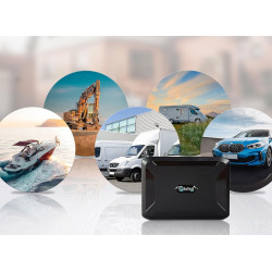 Salind 11 4G - Traceur GPS avec Aimant pour Voitures, véhicules et Machines - Suivi en Temps réel, Historique des trajets et ale