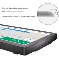 9 Pouce GPS Voiture,GPS Poids Lourds,Auto Navigation avec HD Écran Tactile,Multi-Languages Guidage Vocale 2025 Cartographie EU I