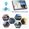 9 Pouce GPS Voiture,GPS Poids Lourds,Auto Navigation avec HD Écran Tactile,Multi-Languages Guidage Vocale 2025 Cartographie EU I