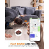 Smart Air Tracker Carte Tag, Rechargeable Wallet Traqueur Compatible avec Find My (iOS Uniquement), Localisateur d'objets Carte 