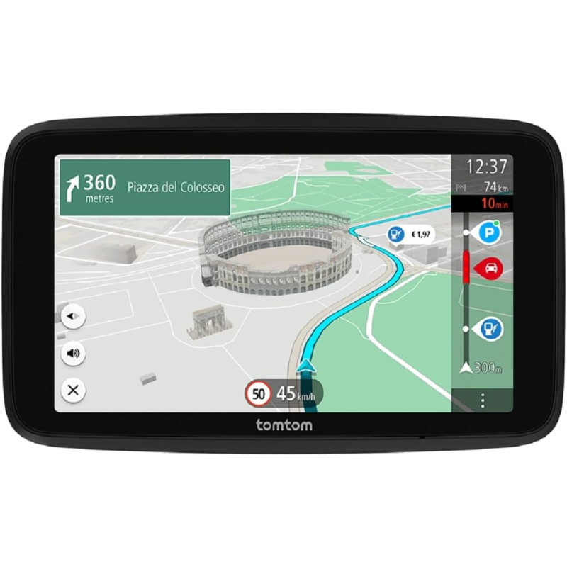 TomTom GPS GO Superior (Ecran 6 Pouces, Info Trafic, Alertes de Zones de Danger, Cartes Monde, Mise à Jour Rapide Via WiFi, Prix