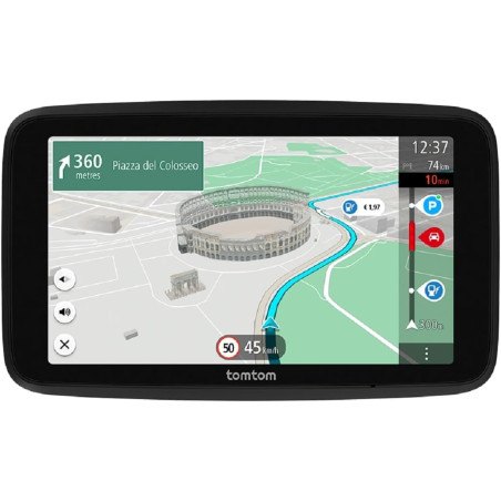 TomTom GPS GO Superior (Ecran 6 Pouces, Info Trafic, Alertes de Zones de Danger, Cartes Monde, Mise à Jour Rapide Via WiFi, Prix