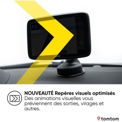 TomTom GPS GO Superior (Ecran 6 Pouces, Info Trafic, Alertes de Zones de Danger, Cartes Monde, Mise à Jour Rapide Via WiFi, Prix