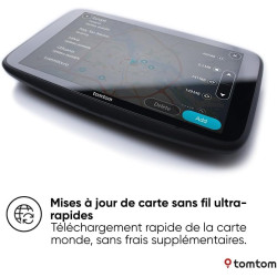 TomTom GPS GO Superior (Ecran 6 Pouces, Info Trafic, Alertes de Zones de Danger, Cartes Monde, Mise à Jour Rapide Via WiFi, Prix