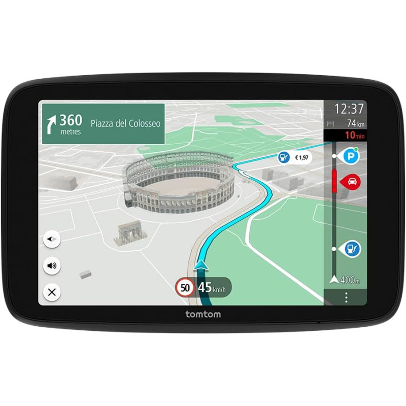 TomTom GPS GO Superior (Ecran 7 Pouces, Info Trafic, Alertes de Zones de Danger, Cartes Monde, Mise à Jour Rapide Via WiFi, Prix