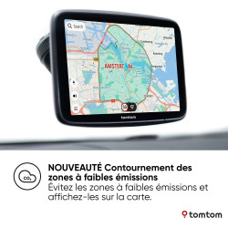 TomTom GPS GO Superior (Ecran 7 Pouces, Info Trafic, Alertes de Zones de Danger, Cartes Monde, Mise à Jour Rapide Via WiFi, Prix