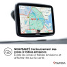 TomTom GPS GO Superior (Ecran 7 Pouces, Info Trafic, Alertes de Zones de Danger, Cartes Monde, Mise à Jour Rapide Via WiFi, Prix