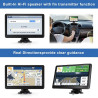 7 Pouce GPS Voiture,GPS Poids Lourds,Auto Navigation avec HD Écran Tactile,Multi-Languages Guidage Vocale 2026 Cartographie UK E