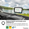 Tomtom GPS GO Camper Tour 2ème génération pour Camping-Car et Caravane, écran 6" avec PI pour Camping-Car et Caravane, MàJ Via W