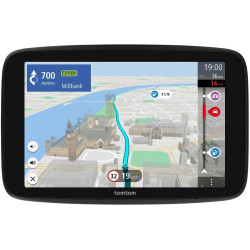 TomTom GPS GO Camper Max 2ème gnt. pour Camping-Car et caravanes, écran 7" avec Poi dédiés, MàJ Via Wi-FI,TomTom Traffic, Alerte