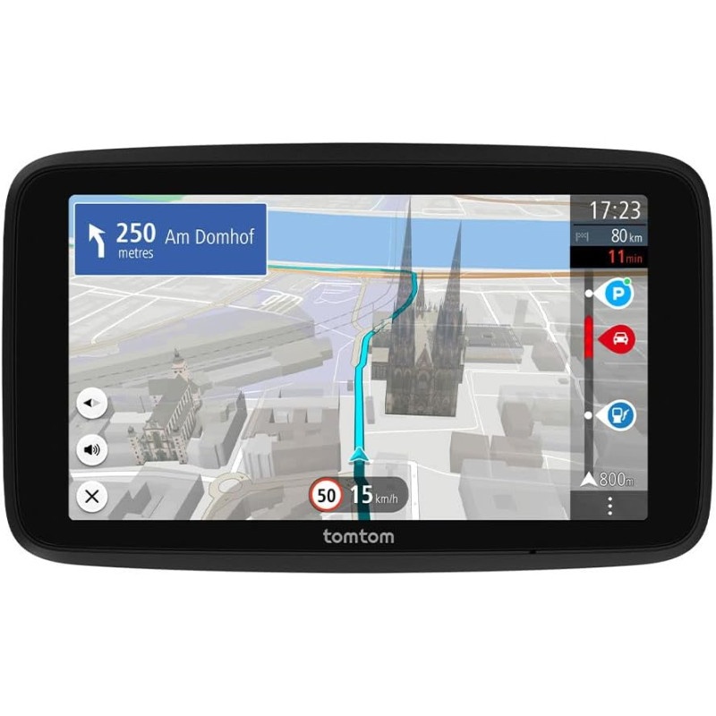 Tomtom GPS GO Navigator 2ème génération (écran 6", Tomtom Traffic, alertes Zones de Danger 12 Mois d'essai, Cartes d'europe, mis