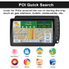 GPS Navigation Voiture 7 Pouces 2025 – Cartes Europe, Mises à Jour Gratuites, Alerte Vitesse & Poi, Guidage Vocal pour Camping-C