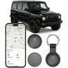Traceur GPS Voiture, Mini Tracker GPS Voiture Magnétique, Compatible avec iOS et Android, Suivi en Temps Réel Traceur sans Abonn