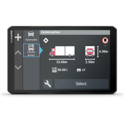 Garmin Dēzl LGV 810 – GPS Poids-Lourds 010-02740-15