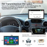 NEWFUN GPS Voiture,9 Pouce GPS Poids Lourds,Auto Navigation avec HD Écran Tactile,Multi-Languages Guidage Vocale 2025 Cartograph