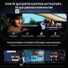[12.95" qled] android autoradio 1 din & 2 din, écran flottant voiture, agent ia& vision ia, liveview à distance, réveil à distan