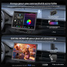 [12.95" qled] android autoradio 1 din & 2 din, écran flottant voiture, agent ia& vision ia, liveview à distance, réveil à distan