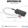 GPS7000-4G Localisateur GPS caché pour véhicules | 90 Jours Inclus | Installation Facile | Après 90 Jours, Vous Pouvez Vous abon