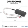 GPS7000 4G Caché Traceur GPS Voiture | Suivi en Temps Réel 24/7 | Accès à la Localisation Depuis Un Ordinateur ou Mobile | Alert