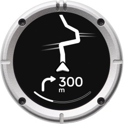 Beeline Moto II Metal Dispositif de Navigation pour Motos | Navigation Mondiale | Interface Mini-Carte | Autonomie de 14 Heures 