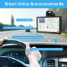 Navigateur GPS 22,9 cm pour voiture, camion 22,9 cm, pilotes commerciaux 2025 pour cartes Europe et Royaume-Uni (en Europe)