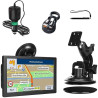 Navigateur GPS 22,9 cm pour voiture, camion 22,9 cm, pilotes commerciaux 2025 pour cartes Europe et Royaume-Uni (en Europe)