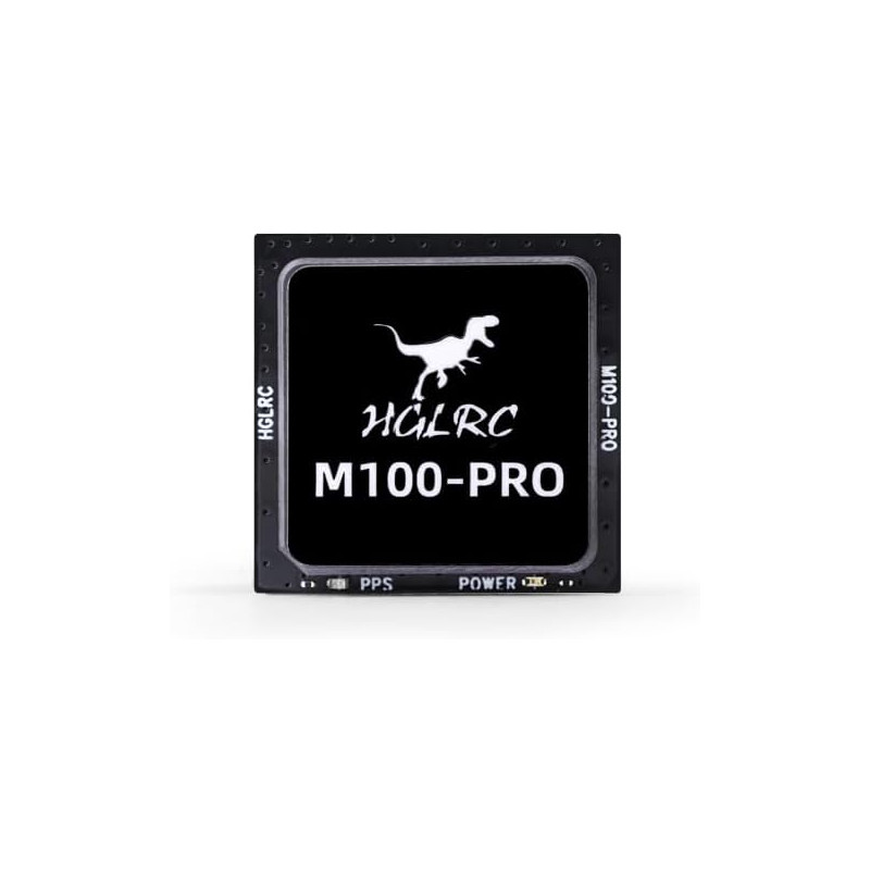 Hglrc M100 Pro GPS qmc5883l Compas 5 - Mode positionnement Mise à Niveau 10e génération Puce Compatible FPV Drone à voilure Fixe